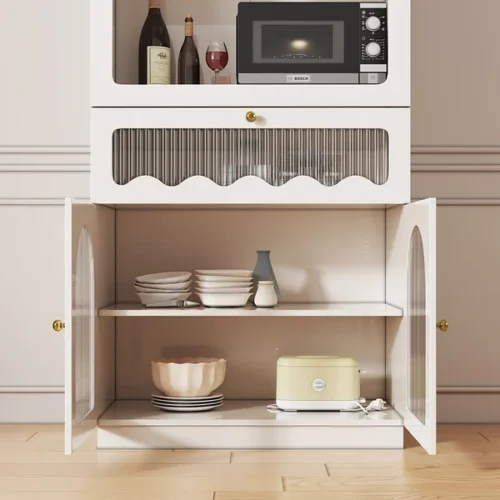 0009391 white freestanding pantry cabinet small buffet pantry storage cabinet