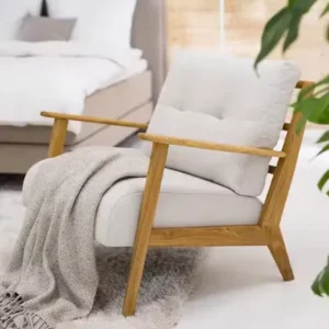 كاسيليو كرسى خشب طبيعى