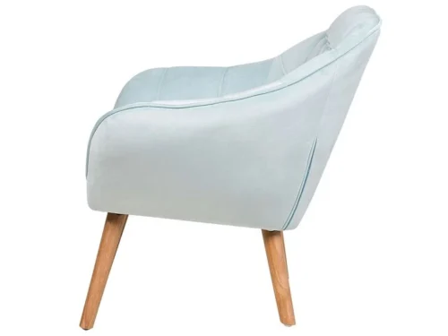 0011342 velvet armchair pink karis