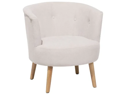 0011362 fabric tub chair off white odenzen