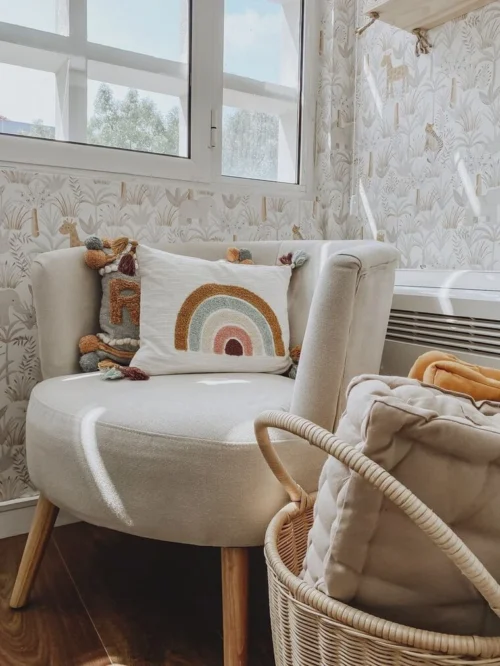 0011363 fabric tub chair off white odenzen