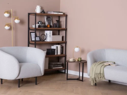 0011457 fabric armchair beige loen