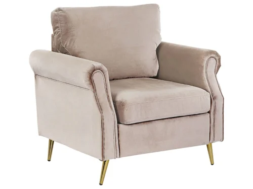 0011480 velvet armchair black vietas