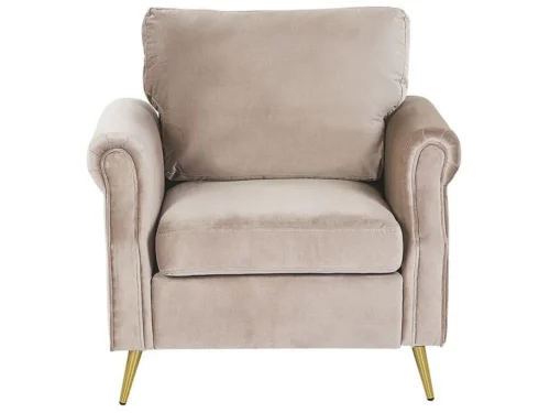 0011483 velvet armchair black vietas
