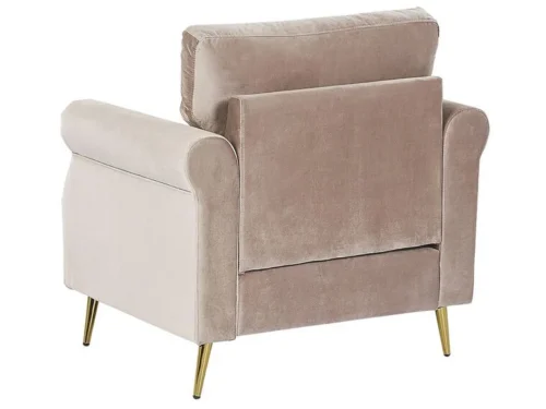 0011484 velvet armchair black vietas