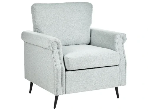 0011487 velvet armchair black vietas