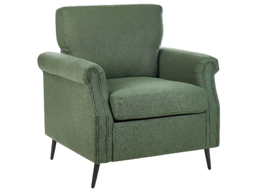 0011496 velvet armchair black vietas