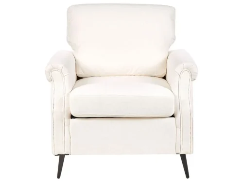 0011507 velvet armchair black vietas