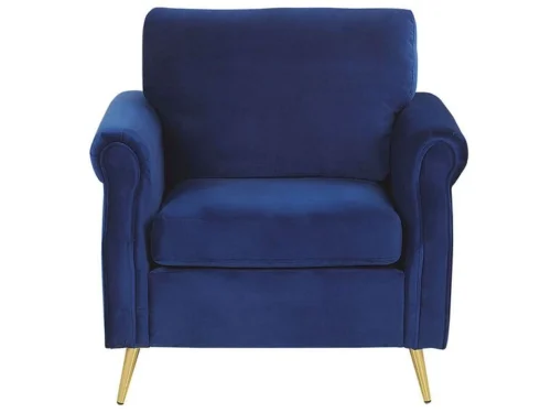 0011515 velvet armchair black vietas