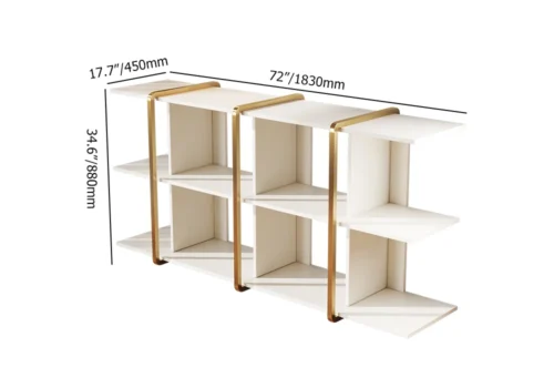 Armia Natural Wood Bookcase with Shelves - Image 6