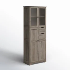 سولان خزانة حمام مع أدراج