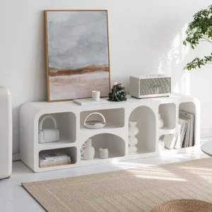 Sela TV table and library