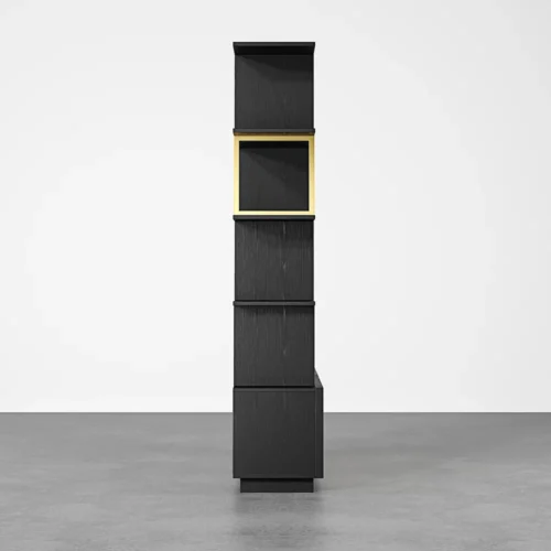 Loria multi-purpose natural wood bookcase - Image 7