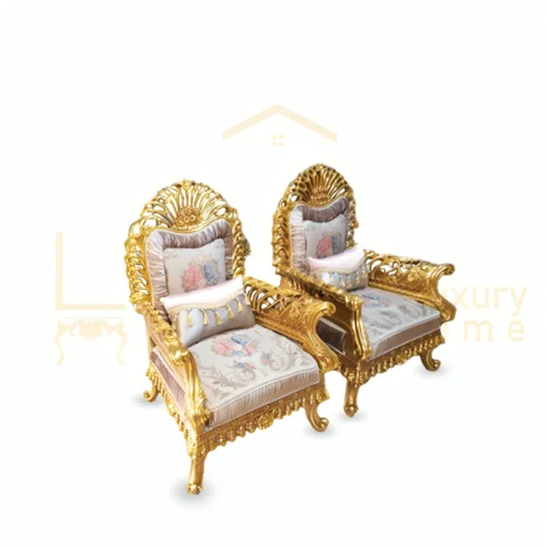 Classic Salon with Gold Detailing 0