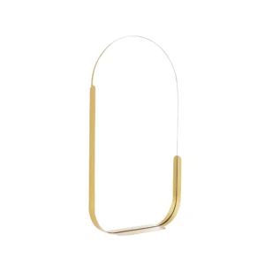 Elegant Golden Bow Mirror - Image 5