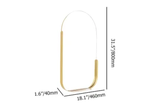 Elegant Golden Bow Mirror - Image 6
