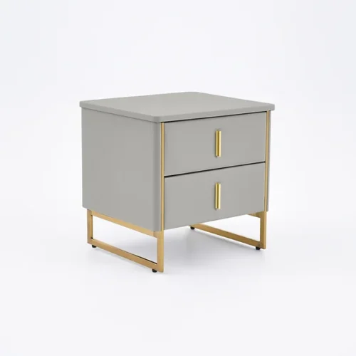 Geneva Bedroom Table 2 Drawer - Image 9