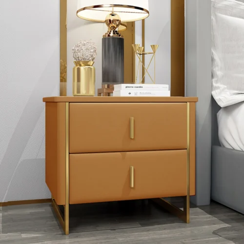 Geneva Bedroom Table 2 Drawer - Image 10