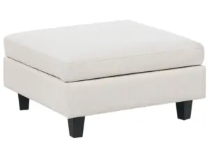 نيفرا مقعد مربع بوسادة مبطنة وأرجل خشبية