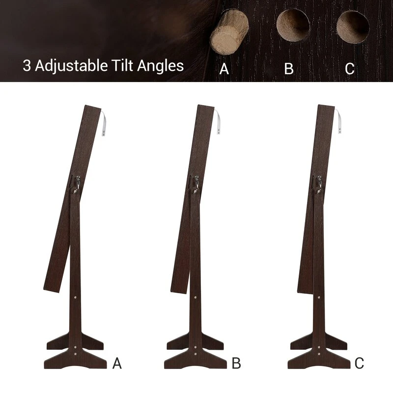 أنجلينا خزنة مجوهرات مع مرآة كبيرة - الصورة 5