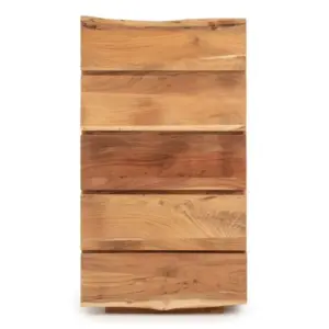 فيورا وحدة تخزين بـ 5 أدراج خشبي