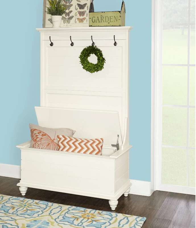 ماريكا مقعد تخزين مع حامل معاطف - الصورة 3