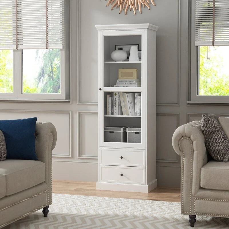 ليان خزانة تخزين بدرفة زجاج - الصورة 5