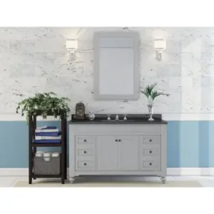 ⁦Scarlett Free-Standing Bathroom With Shelves⁩ - الصورة ⁦13⁩