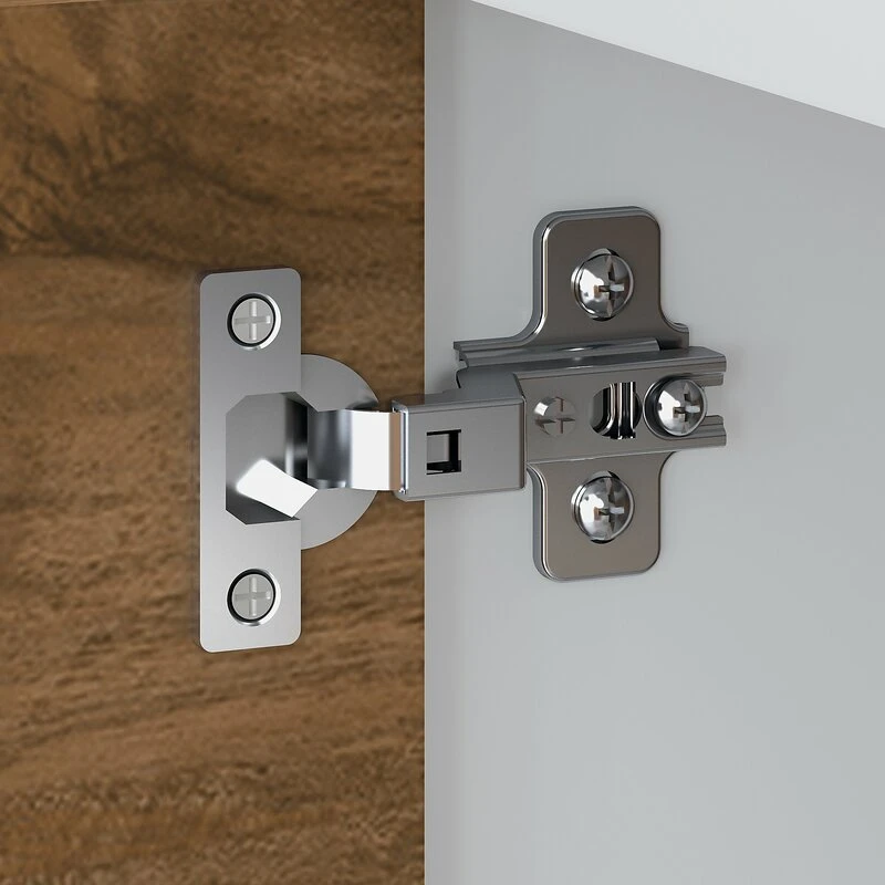 لوارزو وحدة تخزين سفلية أبيض وخشبي - الصورة 6