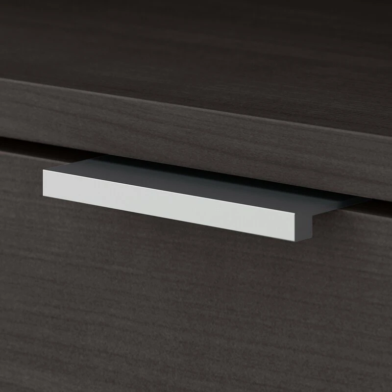 لوارزو وحدة تخزين سفلية أبيض وخشبي - الصورة 10