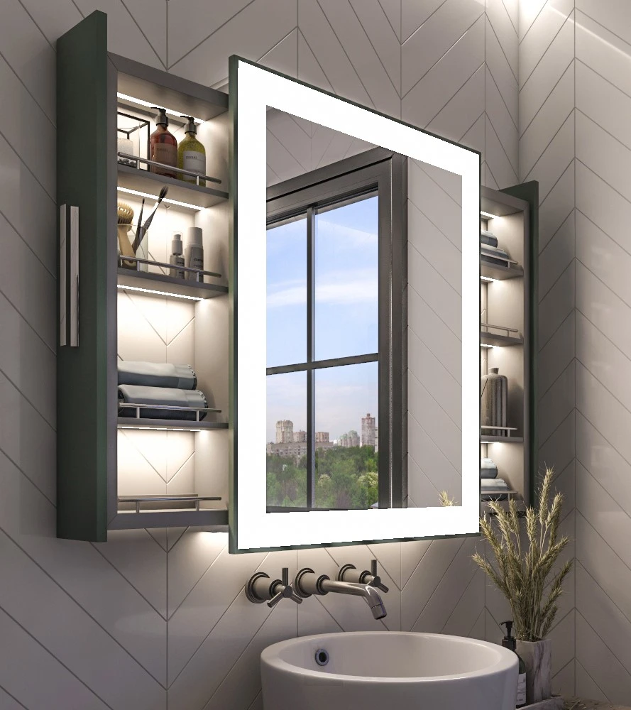 آلبا مرايا مضيئة بوحدة تخزين خلفية متحركة - الصورة 6