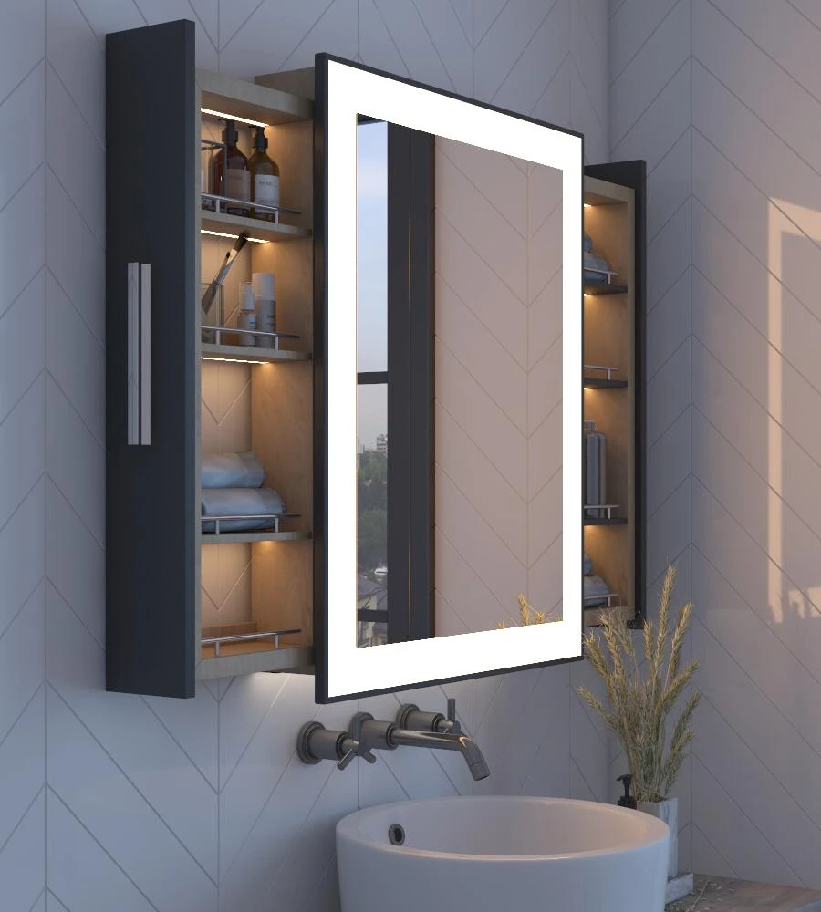 آلبا مرايا مضيئة بوحدة تخزين خلفية متحركة - الصورة 10