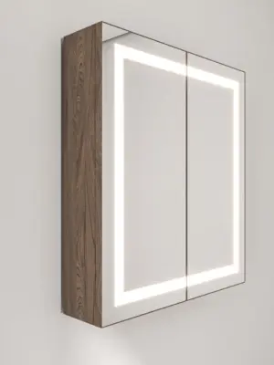 ⁦Roca LED mirror unit and cabinet⁩ - الصورة ⁦14⁩