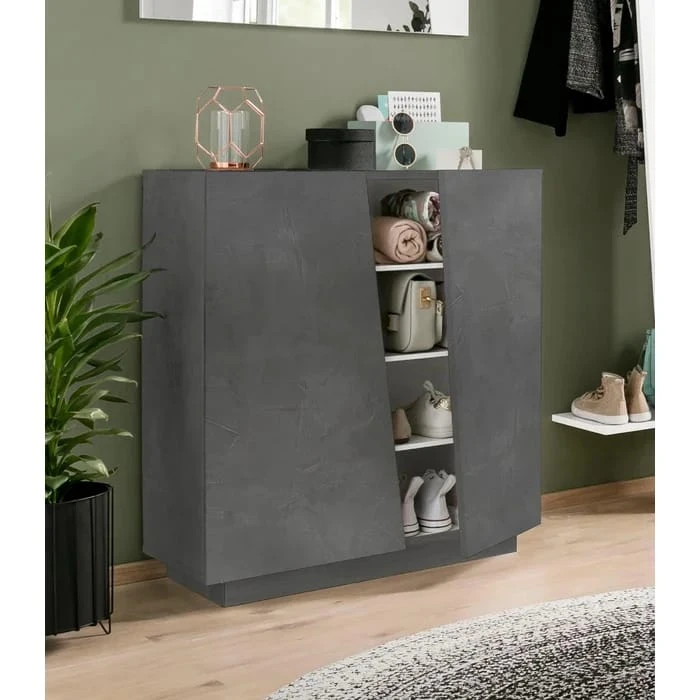 0005288_ajena-shoe-storage-cabinet-grey.webp آچينا خزانة أحذية رمادي - الصورة 1