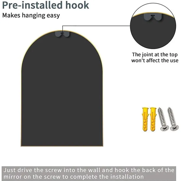 تاكتا مرآة حمام حائط بإطار معدني - الصورة 7