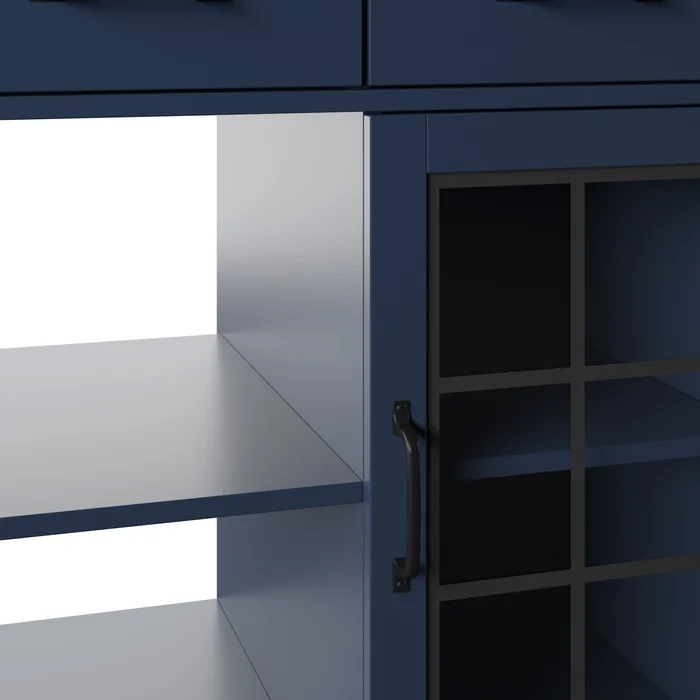 بليبي عربة مطبخ من الخشب الطبيعي - الصورة 21