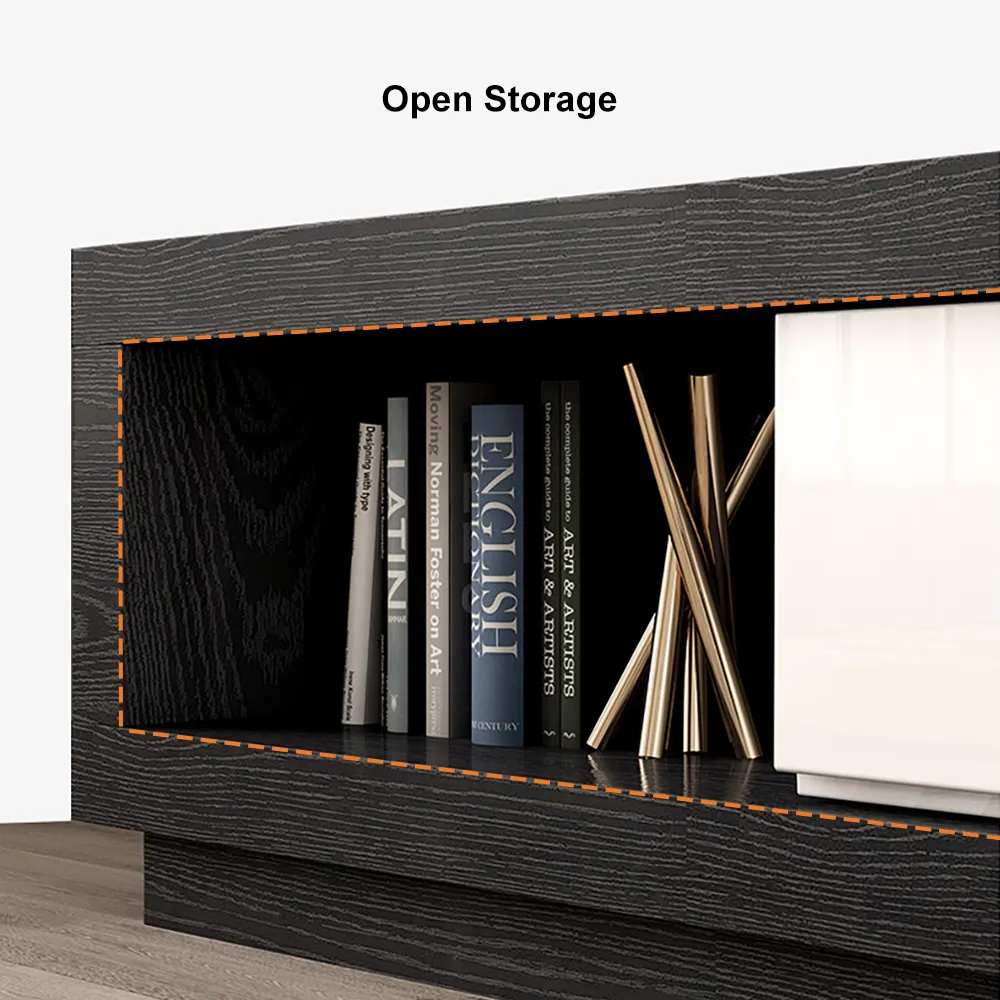 أوكو وحدة تليفزيون مودرن 3 درج - الصورة 12