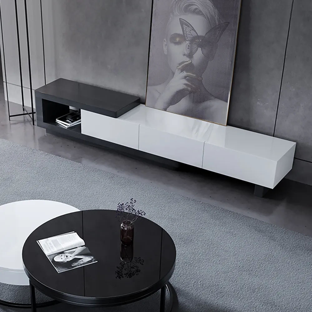 أوكو وحدة تليفزيون مودرن 3 درج - الصورة 13