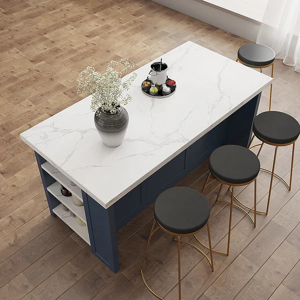 جراتا ترابيزة وسط مطبخ مع وحدة تخزين - الصورة 11