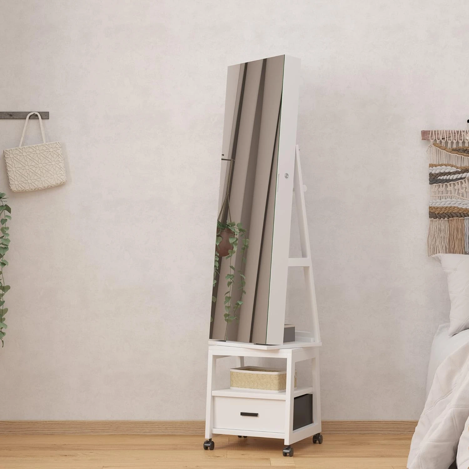 دولاب مجوهرات الكمار مع مرآة - الصورة 3