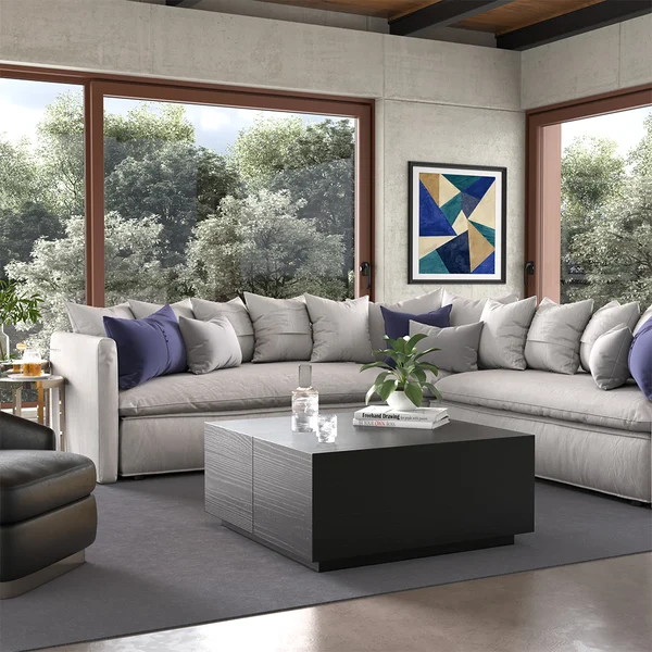 طاولة قهوه بيلا 4 درج - الصورة 3