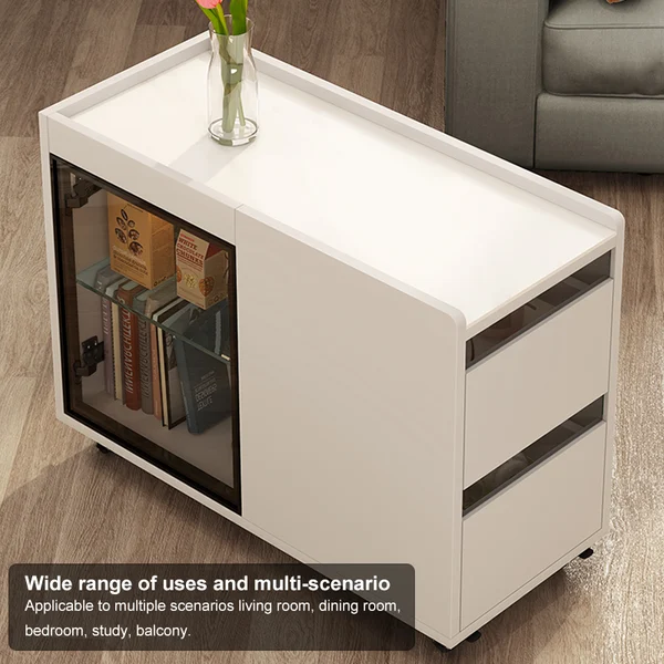 طاولة جانبية ڤيجيس خشب طبيعي متعددة الاستخدامات - الصورة 9