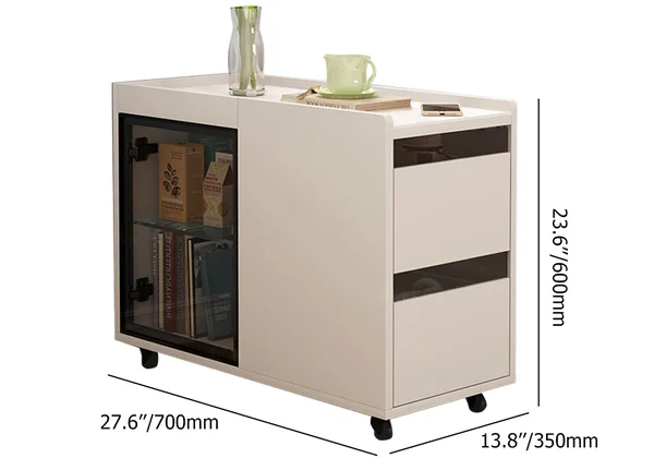 طاولة جانبية ڤيجيس خشب طبيعي متعددة الاستخدامات - الصورة 12