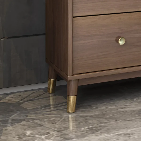 أتاشا بوفيه خشب مع أدراج ورفوف - الصورة 4