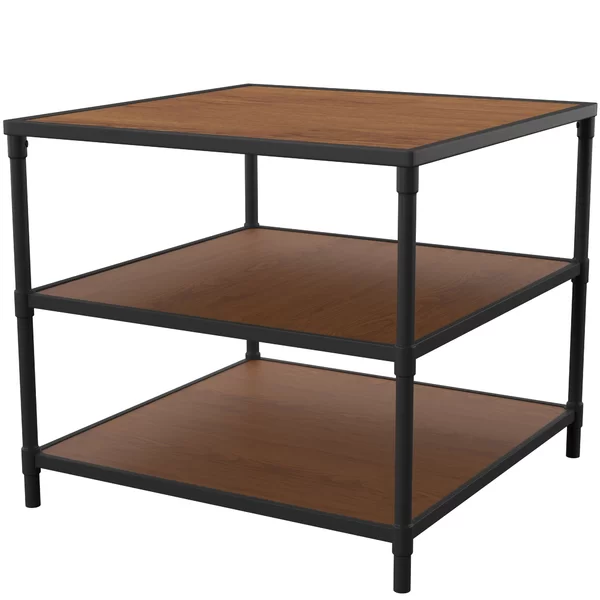 أريس طاولة جانبية خشب طبيعي - الصورة 7