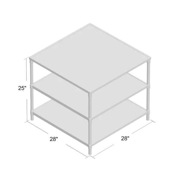 أريس طاولة جانبية خشب طبيعي - الصورة 8