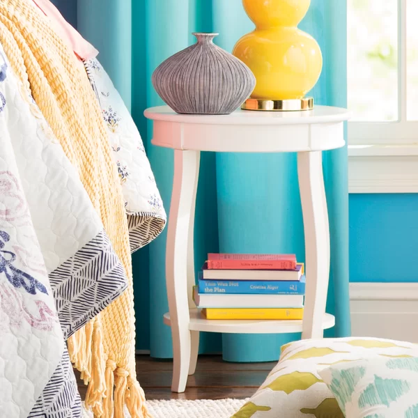 شارمنج طاوله جانبيه خشب طبيعي - الصورة 12