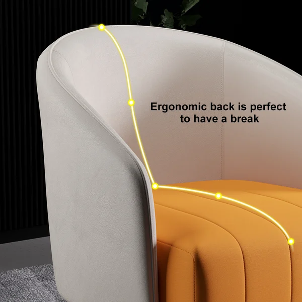 سيلو كرسى فوتيه حديث جلد - الصورة 16