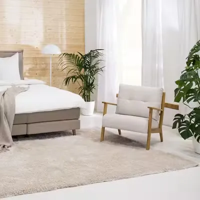 كاسيليو كرسى خشب طبيعى - الصورة 6