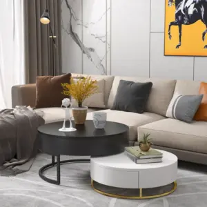 طاوله قهوة خشب طبيعي ڤاليرو